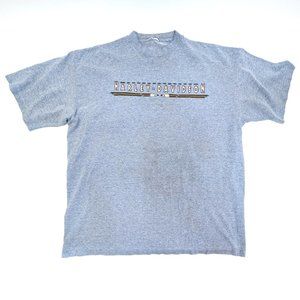 Harley Davidson Short Sleeve Blue T-Shirt Richmond Virginia VA Sz Men's Large ?